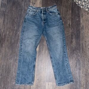 Zara straight leg  jeans